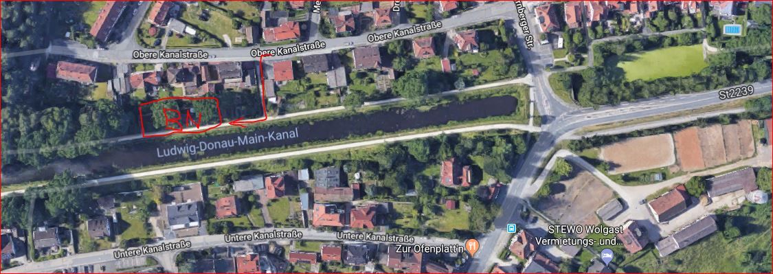 Lage BN Garten Wendelstein