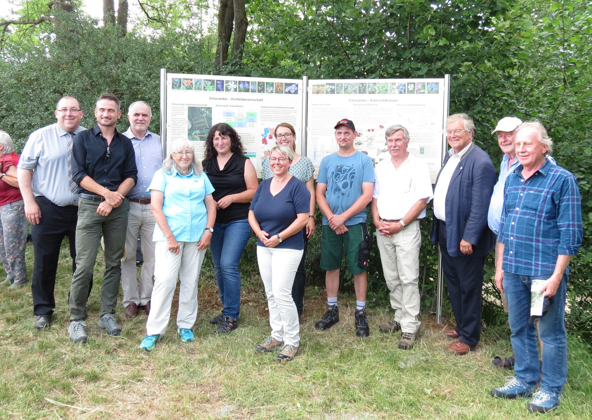 Schauacker Bei Landersdorf Eroffnet Bund Naturschutz In Bayern E V